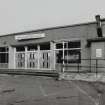 Secondary school. Detail of main entrance