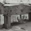 Glasgow, Govan, Linthouse Engine Works, interior.
Detail of lifting beam.