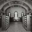 31, 33, 35 Lynedoch Place, Free Church College, interior
View of Library from North