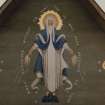 Glasgow, 2049 Maryhill Road, Church of the Immaculate Conception.
Detail of decorative mosaic on East wall.