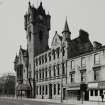 Glasgow, Rutherglen, Town Hall.
General view from South-East.