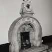 61 - 63 Netherlee Road, Holmwood, interior
View of chimney piece in entrance hall