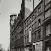 View of Mitchell Street, Glasgow, from S, showing the Glasgow Herald Building.