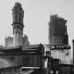 View of roof area, Glasgow Herald Building, Mitchell Street, Glasgow, from E.