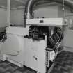 Interior, view of holy wafer making machine