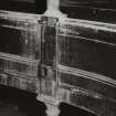 Glasgow, Cowcaddens Free Church, McPhater Street, interior.
Detail of stenchions supporting arcade.