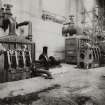 Glasgow, Pinkston Power Station, interior.
View of Mirrlees Watson & Yaryan electric driven Boiler feed pump under construction 1900/01, function unknown.
