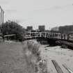 Glasgow, North Canal Bank Street, Bascule Bridge.
General view from West.