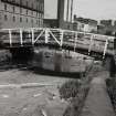Glasgow, North Canal Bank Street, Bascule Bridge.
View from South-West.