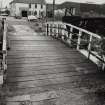 Glasgow, North Canal Bank Street, Bascule Bridge.
View of deck of bridge.