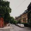 View along Oakfield Avenue from S