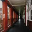 View of covered external walkway