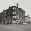 Glasgow, 46-60 Newhall Street.
General view from South-East showing corner with Madras Street.