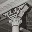 Glasgow, Kingstons Halls, Library and Police Offices, interior
Detail of specimen capital in library.