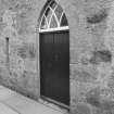 North wall, Gothic doorway, detail