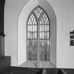 Interior, Gothic window, detail