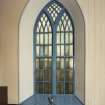 Interior, Gothic window, detail