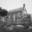 General view of church and burial-ground from South-East.
