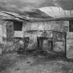 Interior of farmhouse kitchen.