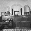 Interior.
View of screens and gallery in hall, principal floor.