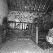 Interior: Byre, view from S