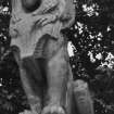 Detail of lion