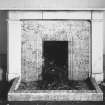 Interior.
Detail of chimneypiece in first floor E room.
