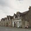 View from N of terrace of houses at corner of Harlaw Rd & Garioch Rd, associated with Railway Works
Photosurvey 17 August 1994