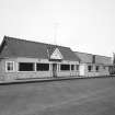 Exterior view from S of Bowling Green Pavilion, associated with Railway Works
Photosurvey 17 August 1994