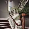 Interior.
View of staircase from ground floor.