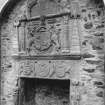 Interior. 'Great Chimney Piece'.  Detail.