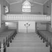 Interior.
View from NE showing SW gallery.