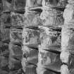 Interior.
Detail of pigeon holes in doocot.