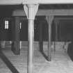 Detail of columns, main beams and filler-joists on first floor of granary.