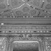 Interior.
Detail of drawing room cornice, first floor.