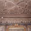 Interior.
Detail of drawing room cornice, first floor.