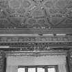 Interior.
Detail of gilded decoration in drawing room, first floor.