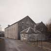 View from ESE of Customs & Excise Office (right), and Maltings