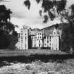 Aboyne Castle.
Distant view from South.