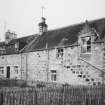 Aboyne Castle, Court Offices.
View of West range from South West.