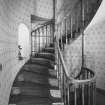 Interior.
View of entrance hall stair.