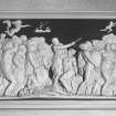 Interior.
Detail of relief panel in entrance hall.