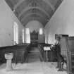 Interior view of nave from East.