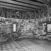 Arbuthnott Aisle, 1st. floor, interior view from North East.