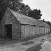 Granite building to south of steading, view from north east