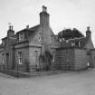 Cottages nos. 1,2 & 3, view from west