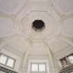 Interior. Dairy, view of ceiling