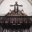 Interior. View of screen and rood