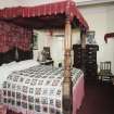 Interior. View of  third floor fourposter bedroom