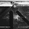Detail of joint between hanger-rods and cross-beams.